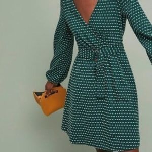 Anthropologie Maeve Malta Belted Dress